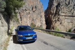 Ruta-El-Caminito-del-Rey-Skoda-Octavia-El-Chorro-Malaga