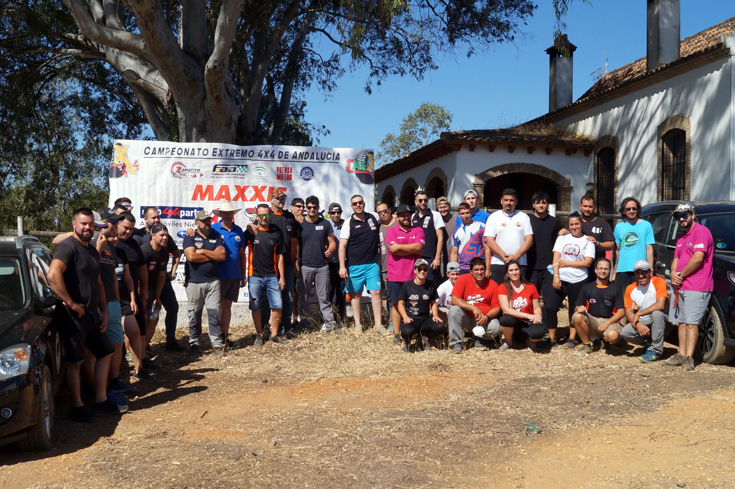 Entrenamiento Extreme 4x4 organizado por el Club Deportivo Team Zapatito 4x4 en Finca Kosso.