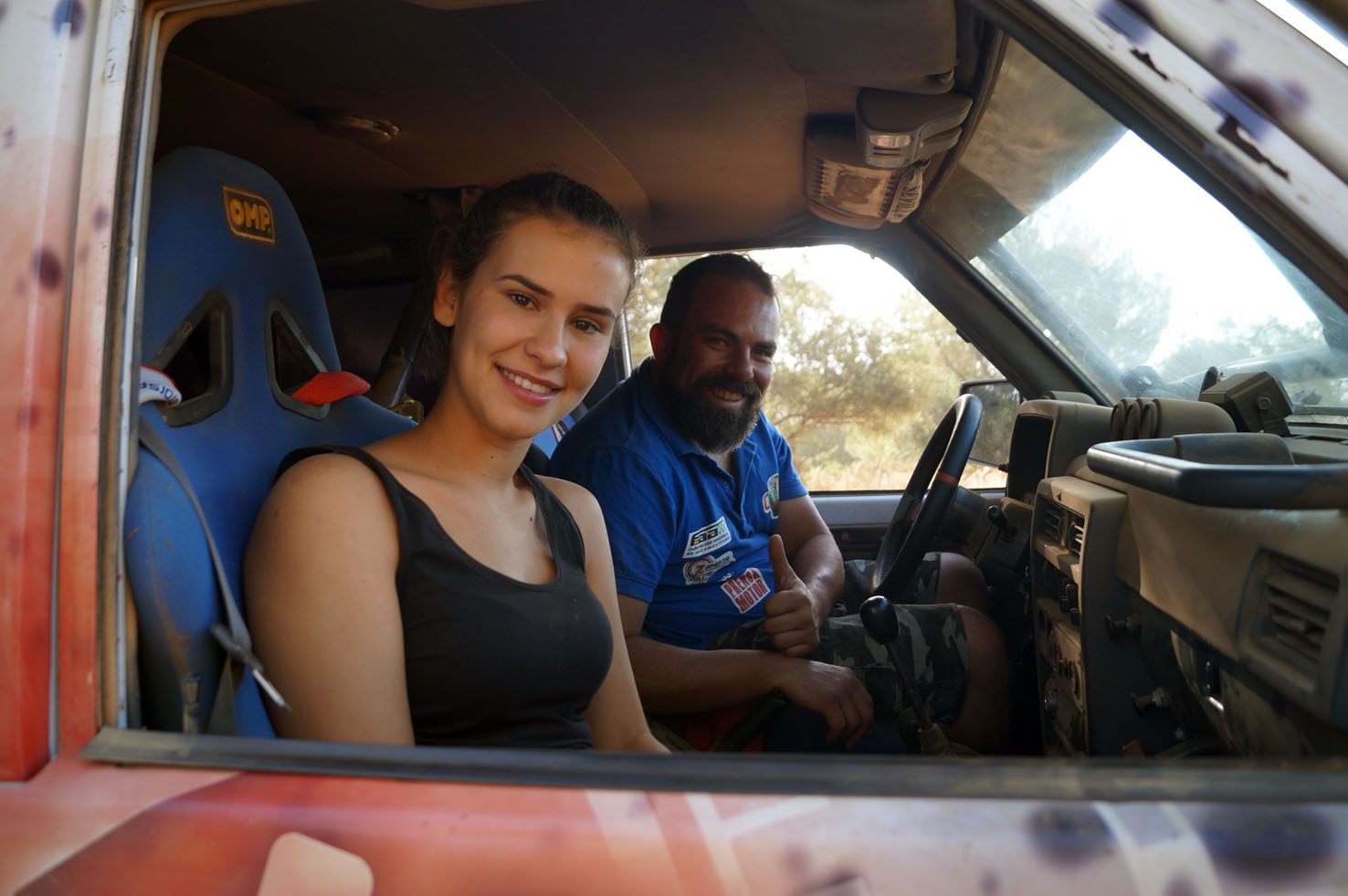 Raquel Cecilia y Manuel Campos, Team Zapatito 4x4.