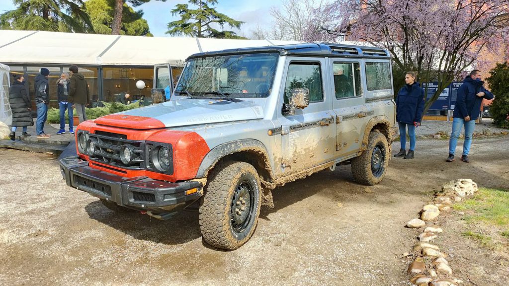 Prueba dinámica Ineos Grenadier 4x4 Madrid.