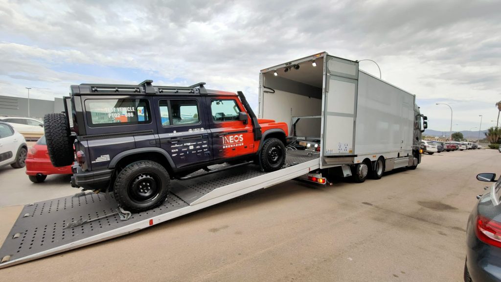 Reportaje Llegada Ineos Grenadier 4x4 Cotri Off-Road.