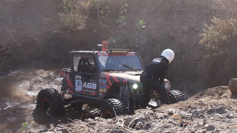 Equipo portugués Eco AGB Park en el Extreme 4x4 de Torrox 2022.