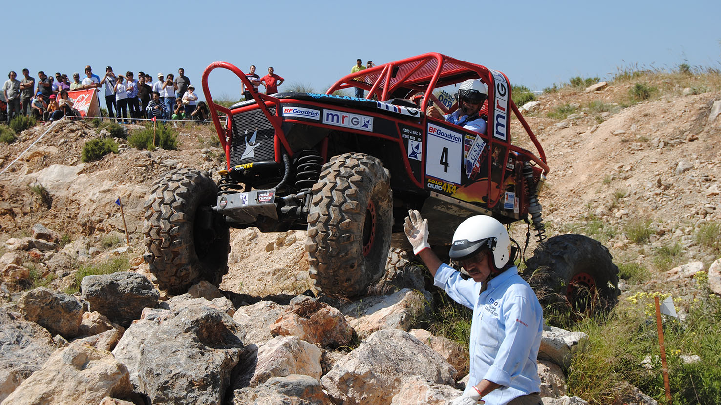 Mercedes G Prototipo en prueba de Trial 4x4.